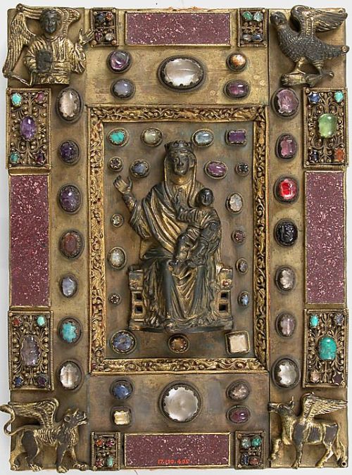 Book Cover &ndash; 19th or early 20th century (mid-13th century style) Culture: German   &n