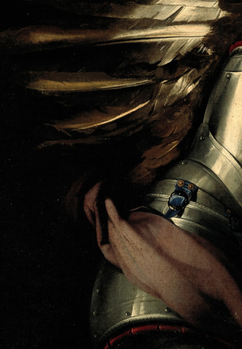 Heavenly Love and Earthly Love, Giovanni Baglione,1602-03. Detail.