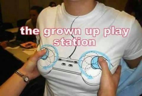 I love to play PlayStation.