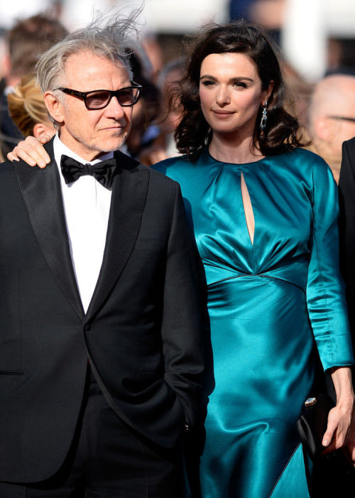 Rachel Weisz (in Prada), Michael Caine, Harvey Keitel, Jane Fonda attend the premiere of &ldquo;La g