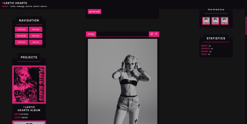 theme 06: plastic hearts (preview + code in the source)a fansite theme inspired by miley cyrus’ new 