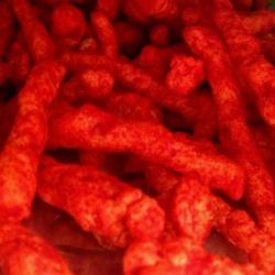 everybody-loves-to-eat:  hot cheetos appreciation post that burger though