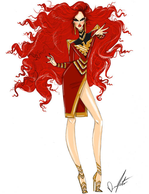 daren-the-designer-j:  X-Men, Phoenix by Daren J
