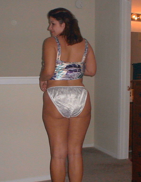 full back satin panties