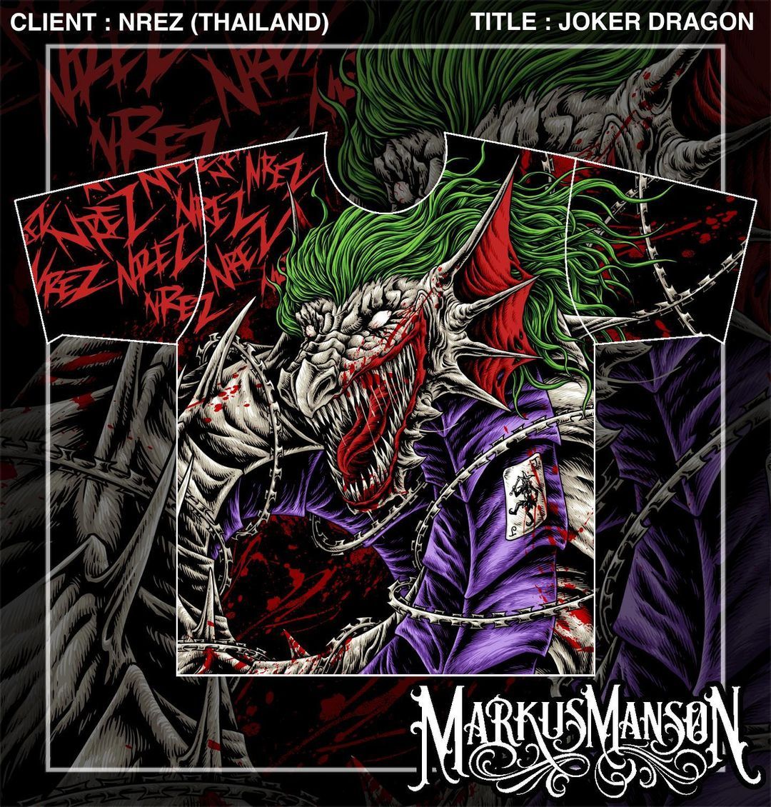 dark nights metal joker dragon