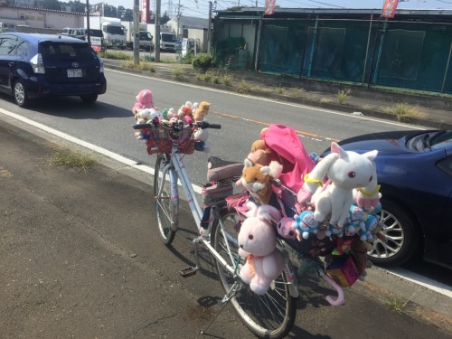 japanteacher:  The weird shit people ride in Japan.