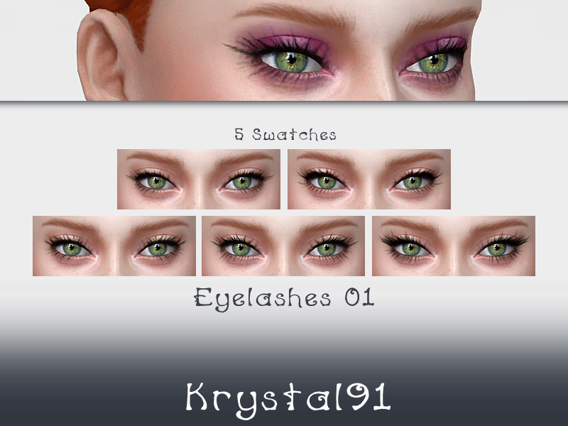 sims 4 cc eyelashes