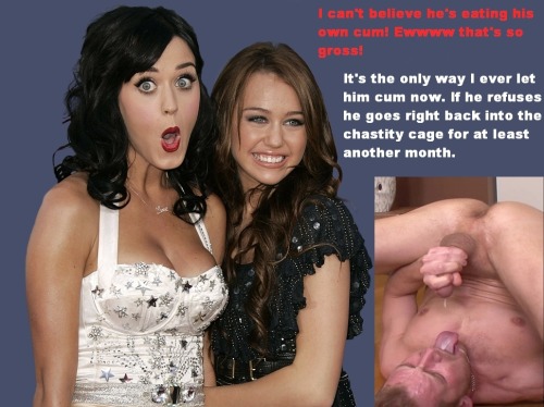 Porn Katy Perry and Miley Cryus photos