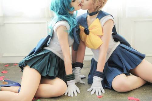 Sailor Moon - Sailor Neptune & Sailor Uranus