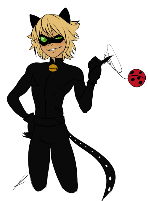 I wanted to do a compilation of doodles but the rest of them is SU related lol.So here u have like…half assed doodle of Chat Noir….idk pplI very rarely draw dudes and he’s like 13? so u won’t see any nsfw stuff of him anywhere from me&hellip