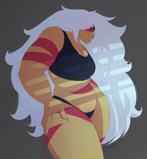 jasker: i was like, hey i should draw jasper in more cool clothes, and then i drew her body and i wa