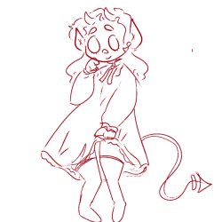 omoghouls:  *Draws character in cute outfit* wow time to make them wet themselves