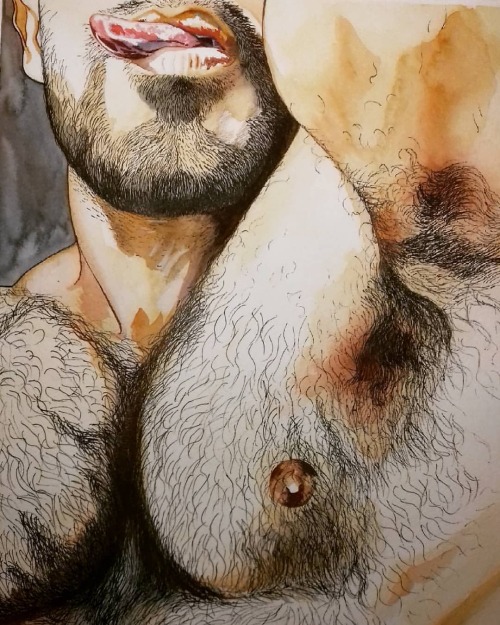 . . . #dibujo #pabloalemanj #PAJ #draw #acuarelasobrepapel #watercolorpainting #armpitlover #pintura