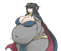 lewdsona:  quick, hastily colored Tharja.