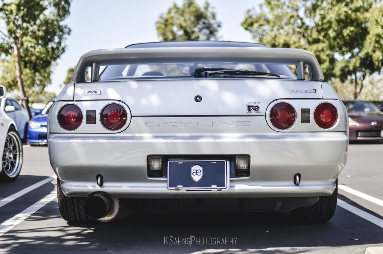 nissanmotorsport:  R32 Skyline VSpec II - 1 by Kevin Saengsourinho on flickr   