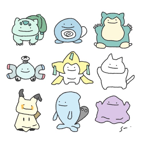 Senartstudio Pokemon Ditto