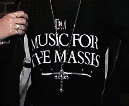 dirkwearspunksox: Depeche Mode fans - Music for the Masses era (1988)