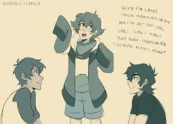 I’m Pidge in the last panel