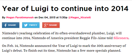 sammyclassicsonicfan:  sammyclassicsonicfan:  people are talking about the year of luigi ending fools  y o u  c a n ’ t  k i l l  a  g o d   i fucking called this. I FUCKING CALLED THIS 