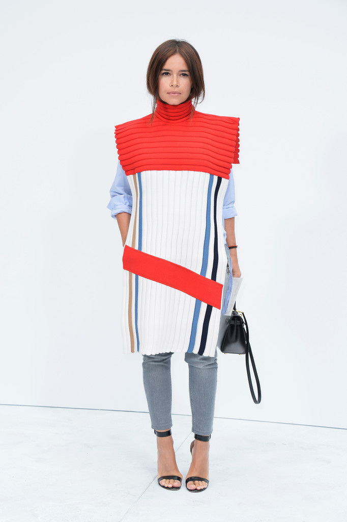 fistfulofpower:  Back to the top of the list! Miroslava Duma in J.W. Anderson. 