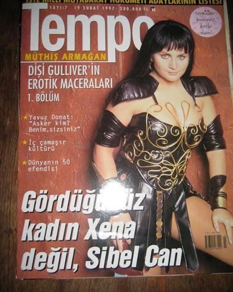 Gördüğünüz kadın Xena...