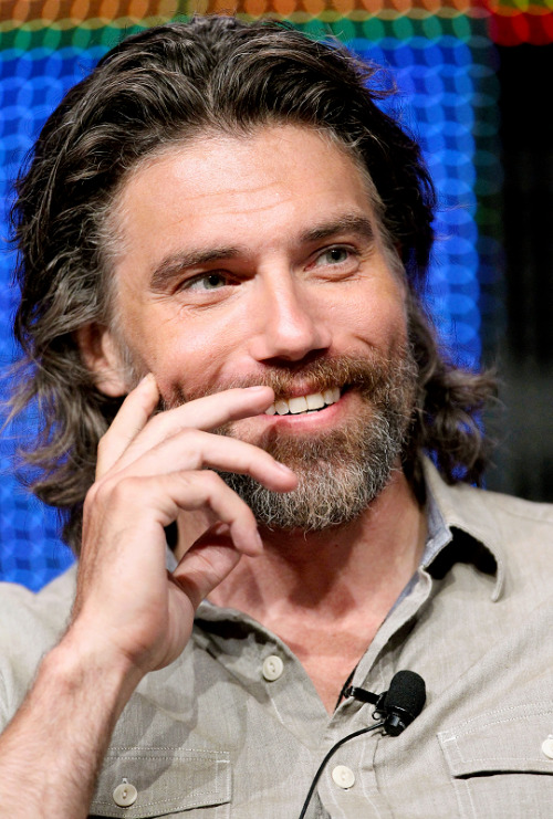 ansonmountdaily: Anson Mount at AMC’s Hell on Wheels TCA Panel during the 2011 Summer TCA Tour, Beve