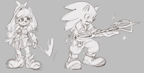 Big Shoes- Sonic The Hedgehog Kingdom Hearts