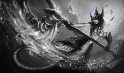 Monochromatic Splash Art: Classic Nami by