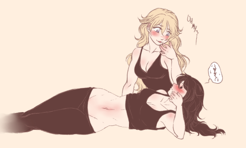 murasaki-yuri:  Cat activation Because Blake making kitty noises is good for the heart     ♡     Smol plus 