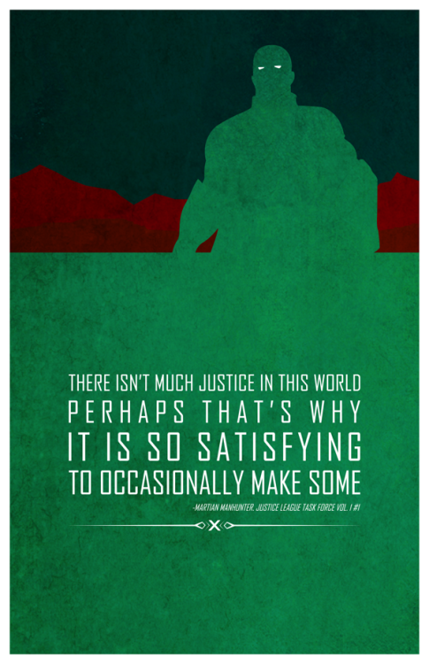 extraordinarycomics:  Heroic Words of WisdomCreated by Adam Thompson