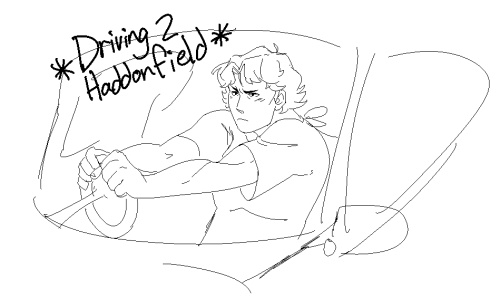I Like To Think Michael Got Really Excited When Escaping. Like As He's Driving Away In The Stolen Car