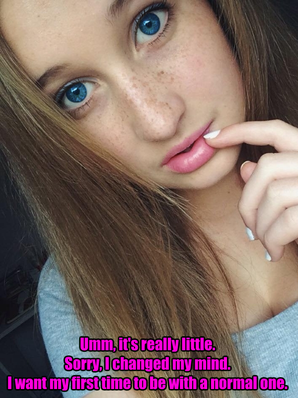 jake8888: diaperboy-faggot: .A normal one?  Haha! Turned down for being too small