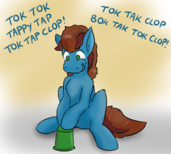 askspades:  One pony, one plastic tumbler,