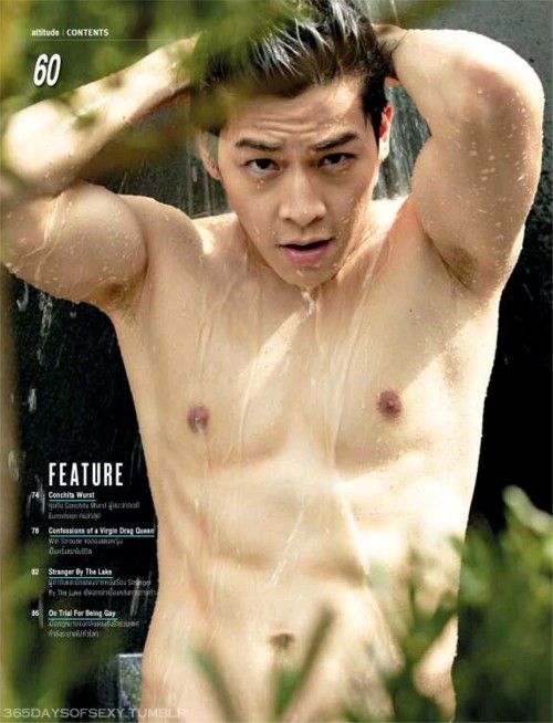 365daysofsexy:  MARCH CHUTAVUTH for Attitude Thailand July 2014 