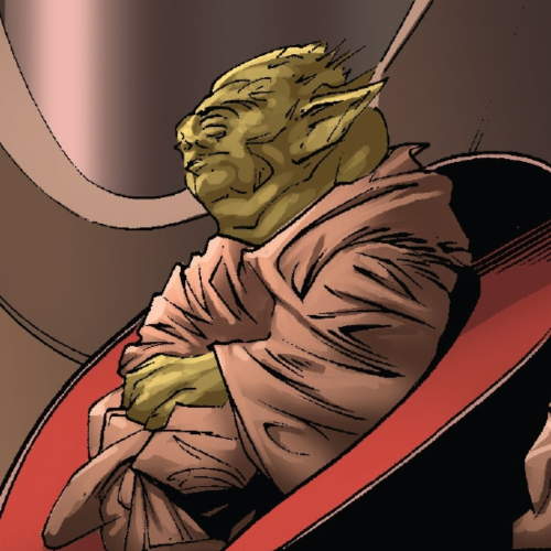 bad-comic-art:Yoda in Jedi of the Republic: Mace Windu #5 (2017) art by Denys Cowan This isn&am