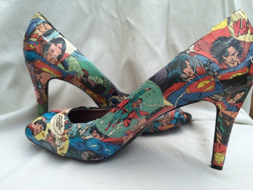 Specific Character: $100Superman heels are the perfect addition to your wardrobe, whether you’re a C