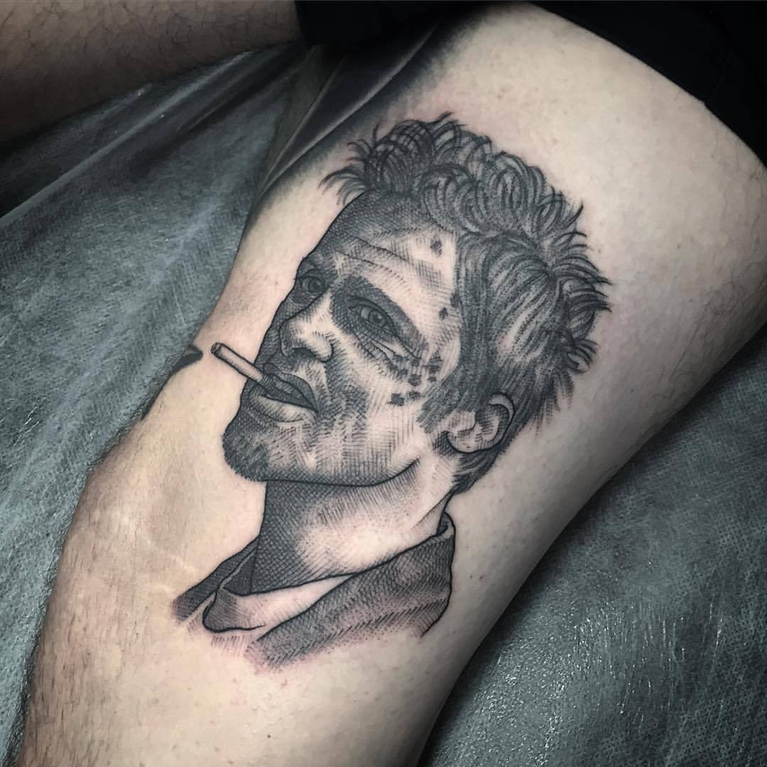 Tyler Durden tattoo by Steve Butcher  Post 18390