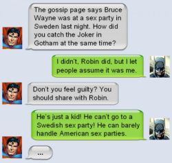 Sigh….  No Batman… no…