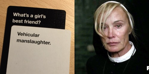 amerixcan-horror-story:  AHS + Cards Against Humanity 