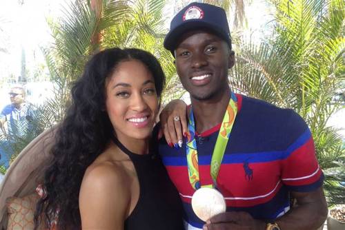 imageof1love:  Congratulations Queen Harrison + Will Claye on their Olympic Engagement After Will Claye won the silver metal in the long jump no celebration, no metal was more meaningful than his proposal that couldn’t wait any longer to his girlfriend,