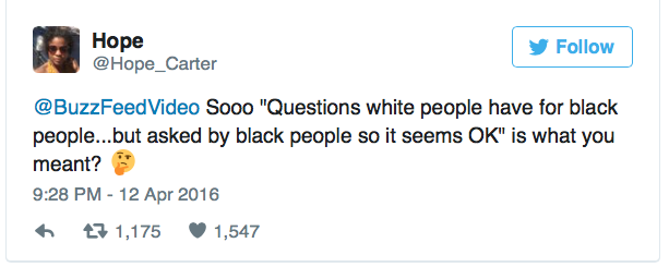 micdotcom:  BuzzFeed’s black people asking “black questions” sparks backlash