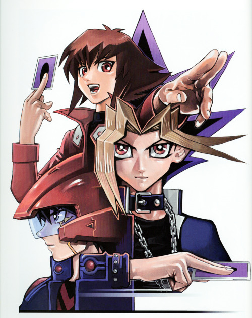 kamen-yaiba: Yu-Gi-Oh! Duel ArtThe amazing art of Kazuki Takahashi - Part 2