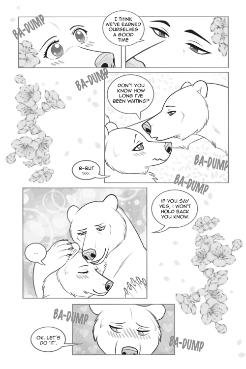 bearlyfunctioning:  The Bear Minimum as: Shoujo Manga! NANI!? BAKAYARO!! Shoulda specified what ‘It’ was xD(Don’t forget to read it RIGHT to LEFT like manga!)  