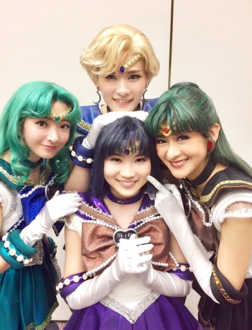 real-life-senshi:Outers family photos series <3Every time I feel like I cannot love this Outer Se