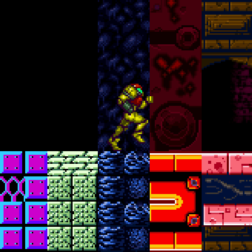 itseasytoremember:brotherbrain:Samus Evolution.the second one looks like she’s on her tippy toes