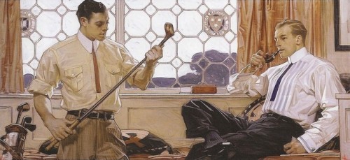 suicidalpianist:J.C. Leyendecker (1874-1951), american illustrator.