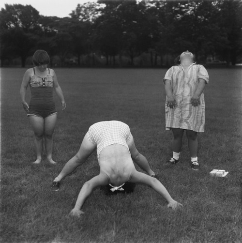 davidsimonton:  Photos by Diane Arbus (top) and Richard Kalvar (bottom) 