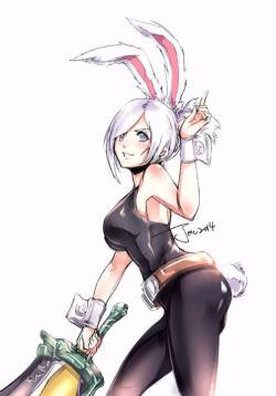 league-of-legends-sexy-girls:  Riven 