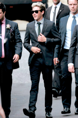 zaynrocksmyworld:  Niall at Jay’s wedding - 20th July 2014 