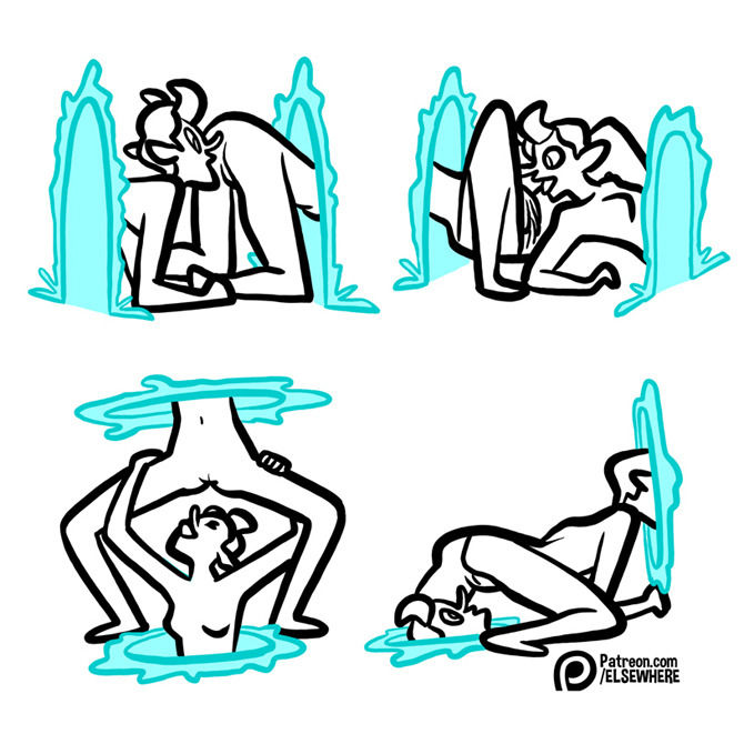 HOW TO PORTAL Posted on Patreon last week - Request for Kat.I do 5 requests from